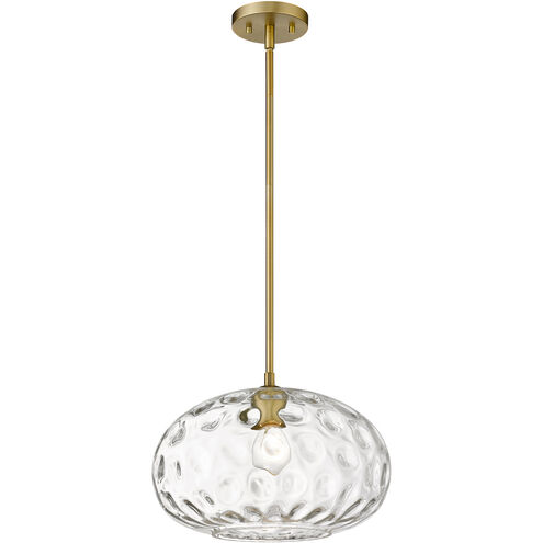 Chloe 1 Light 14 inch Olde Brass Pendant Ceiling Light
