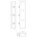 Chelsey 3 Light 24 inch Oxidized Silver Bath Light Wall Light