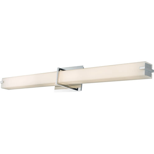 Squire LED 38 inch Chrome Bath Vanity Light Wall Light
