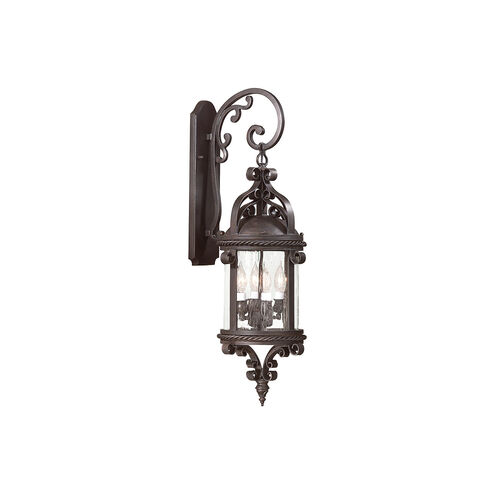 Fay 4 Light 30 inch Old Bronze Outdoor Wall Sconce