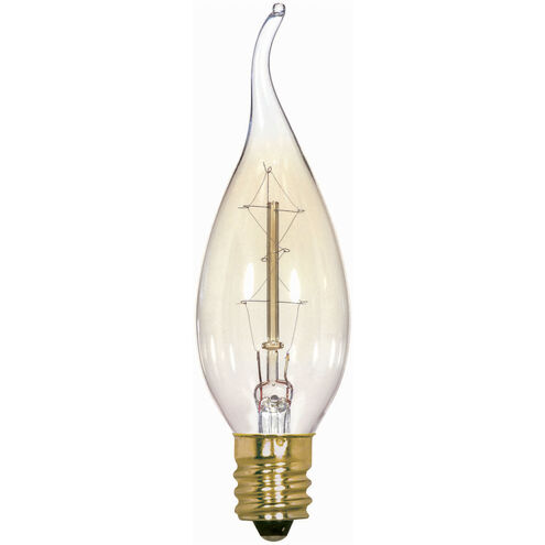 Lumos Incandescent CA8 Candelabra E12 25 watt 120V 2700K Light Bulb