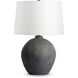 Jayden 23.5 inch 150.00 watt Distressed Black Table Lamp Portable Light