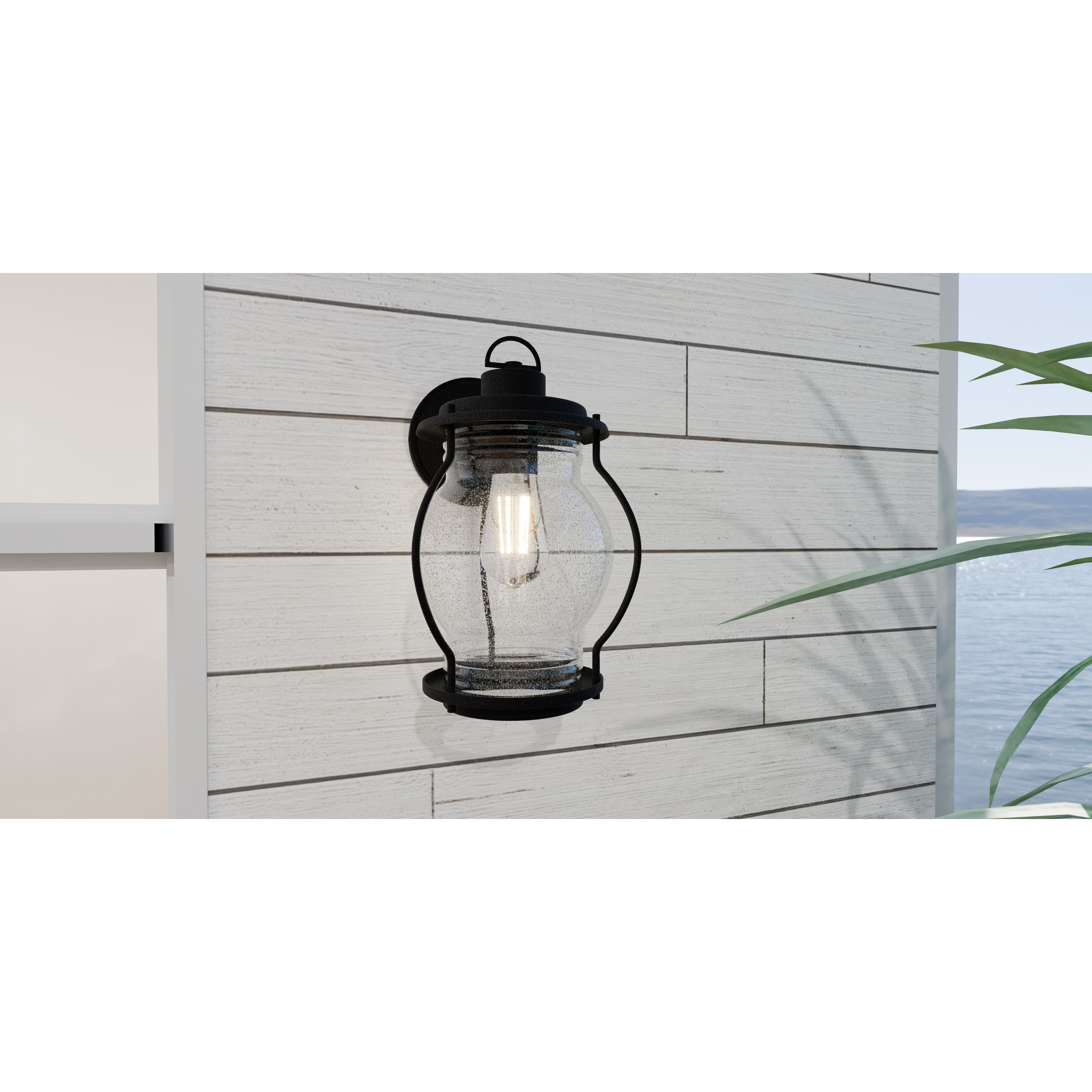 Luther Outdoor Wall Lantern, Medium