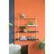 Two Tiers 36.2 X 20.5 X 9.8 inch Natural Shelf