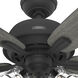 Dondra 60 inch Matte Black with Greyed Walnut/Matte Black Blades Ceiling Fan