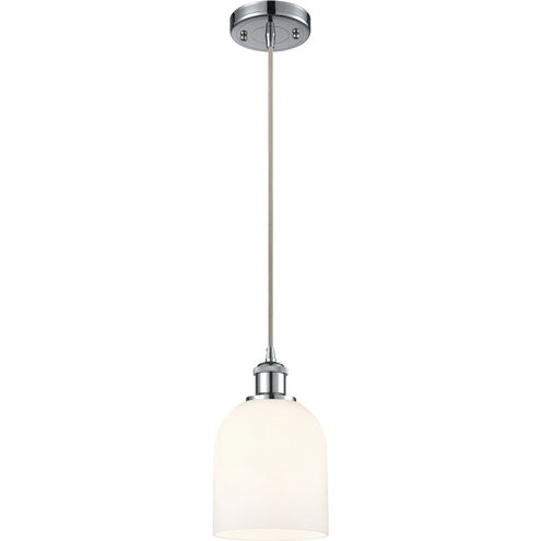 Ballston Bella 1 Light 5.5 inch Polished Chrome Cord Hung Mini Pendant Ceiling Light