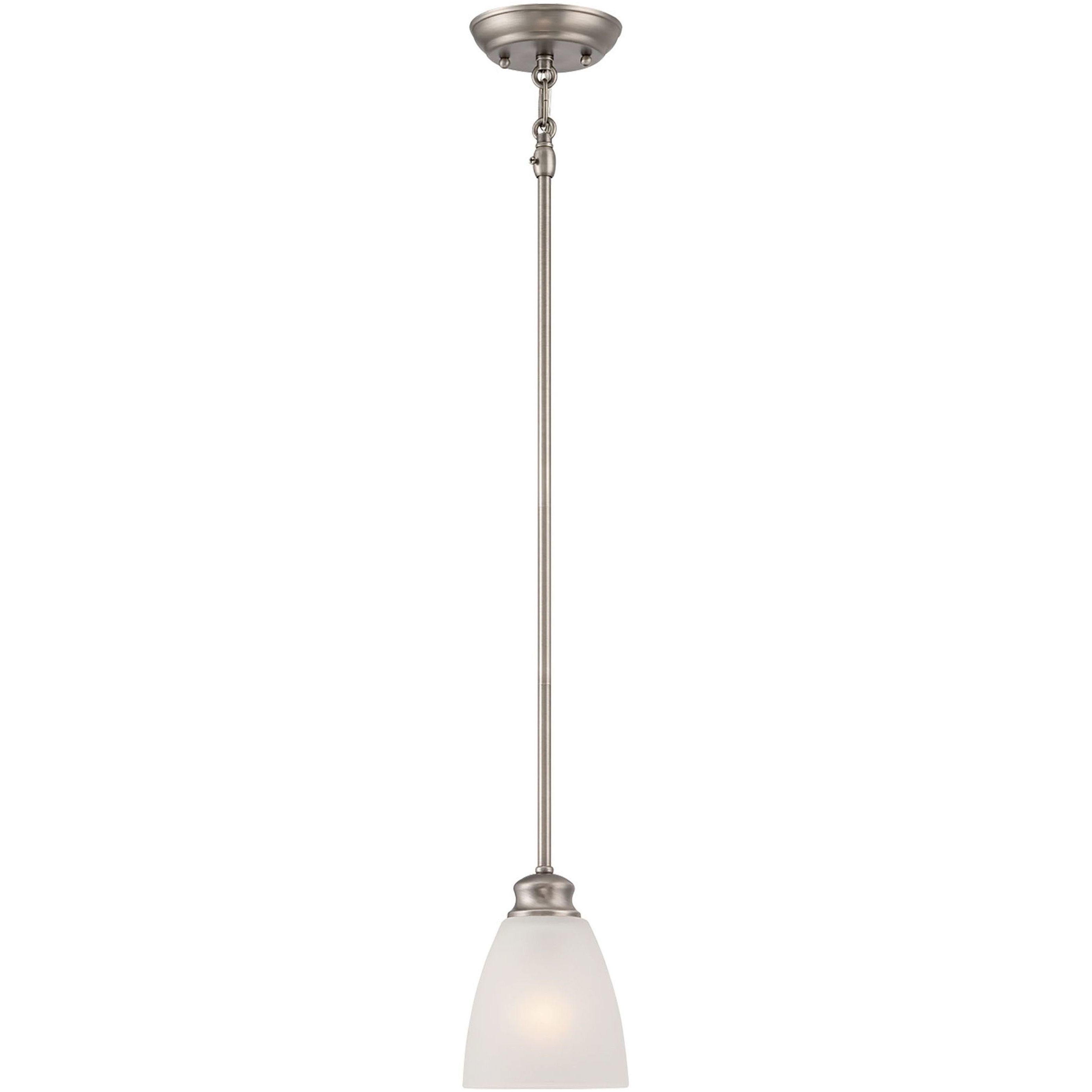 Haven 1 Light 4.75 inch Satin Pewter Mini Pendant Ceiling Light