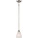 Haven 1 Light 4.75 inch Satin Pewter Mini Pendant Ceiling Light