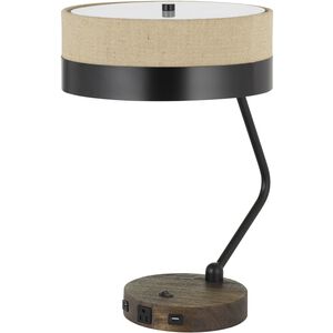 Parson 20 inch 60 watt Black Desk Lamp Portable Light