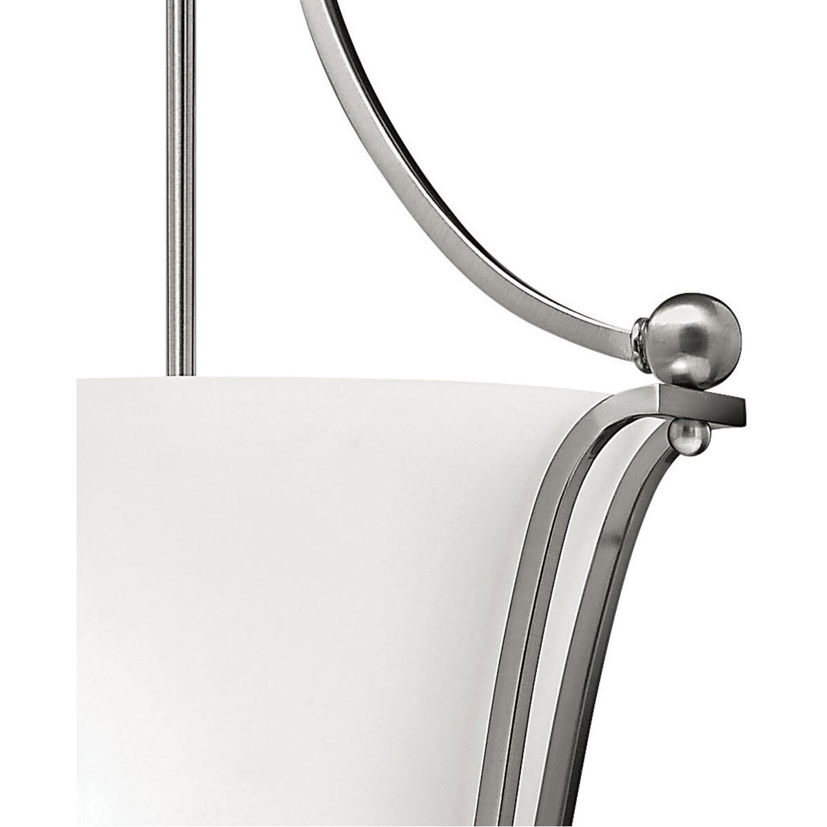 Bolla 6 Light 18 inch Brushed Nickel Inverted Pendant Ceiling Light