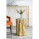 Golden 20 inch Gold Stool