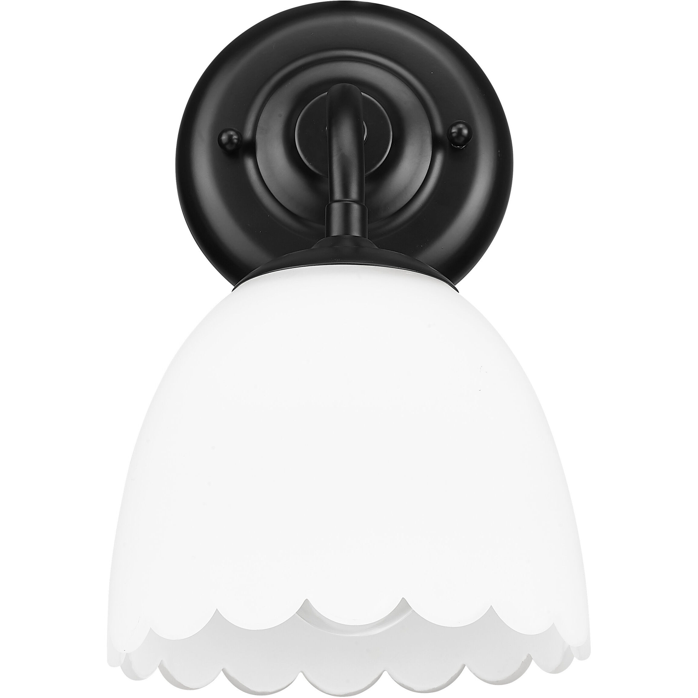 Dorinda 1 Light 6.5 inch Matte Black Wall Sconce Wall Light
