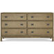 Montauk Jetty Dresser, Wooden, 6-Drawer