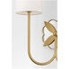 kate spade new york Spencer 2 Light 10.75 inch Burnished Brass Double Sconce Wall Light
