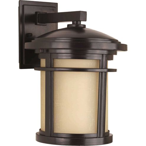 Wish 1 Light 13 inch Antique Bronze Outdoor Wall Lantern in Standard, Medium