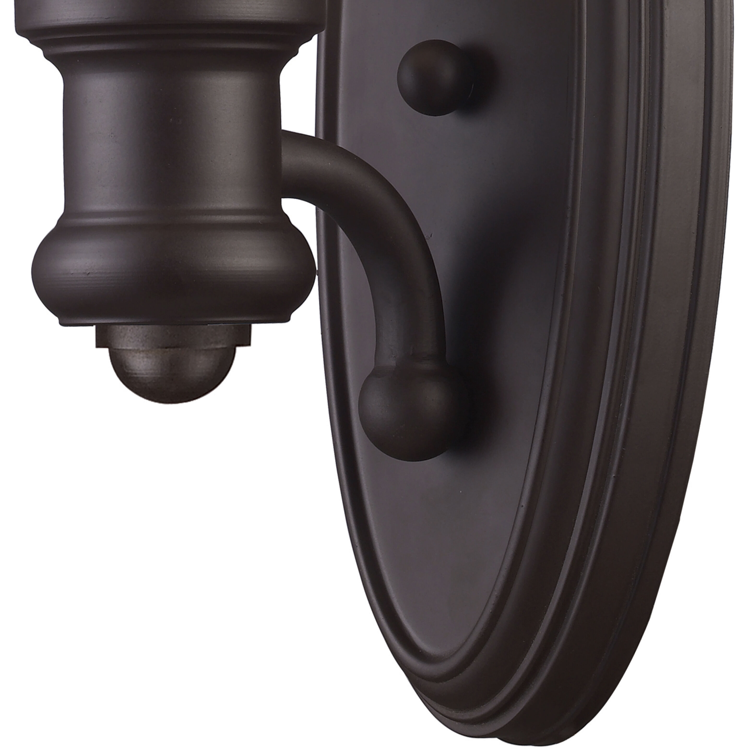 Brooksdale Sconce Wall Light in Oil Rubbed Bronze