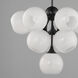 Neve 10 Light 27.5 inch Black Multi-Light Pendant Ceiling Light