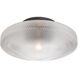 Norwich 1 Light 18 inch Matte Black Covertible SemiFlush Ceiling Light