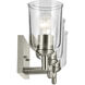 Shailene 3 Light 21 inch Brushed Nickel Bath Light Wall Light