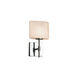 Fusion Wall Sconce Wall Light in Polished Chrome, Oval, Incandescent, Opal Fusion