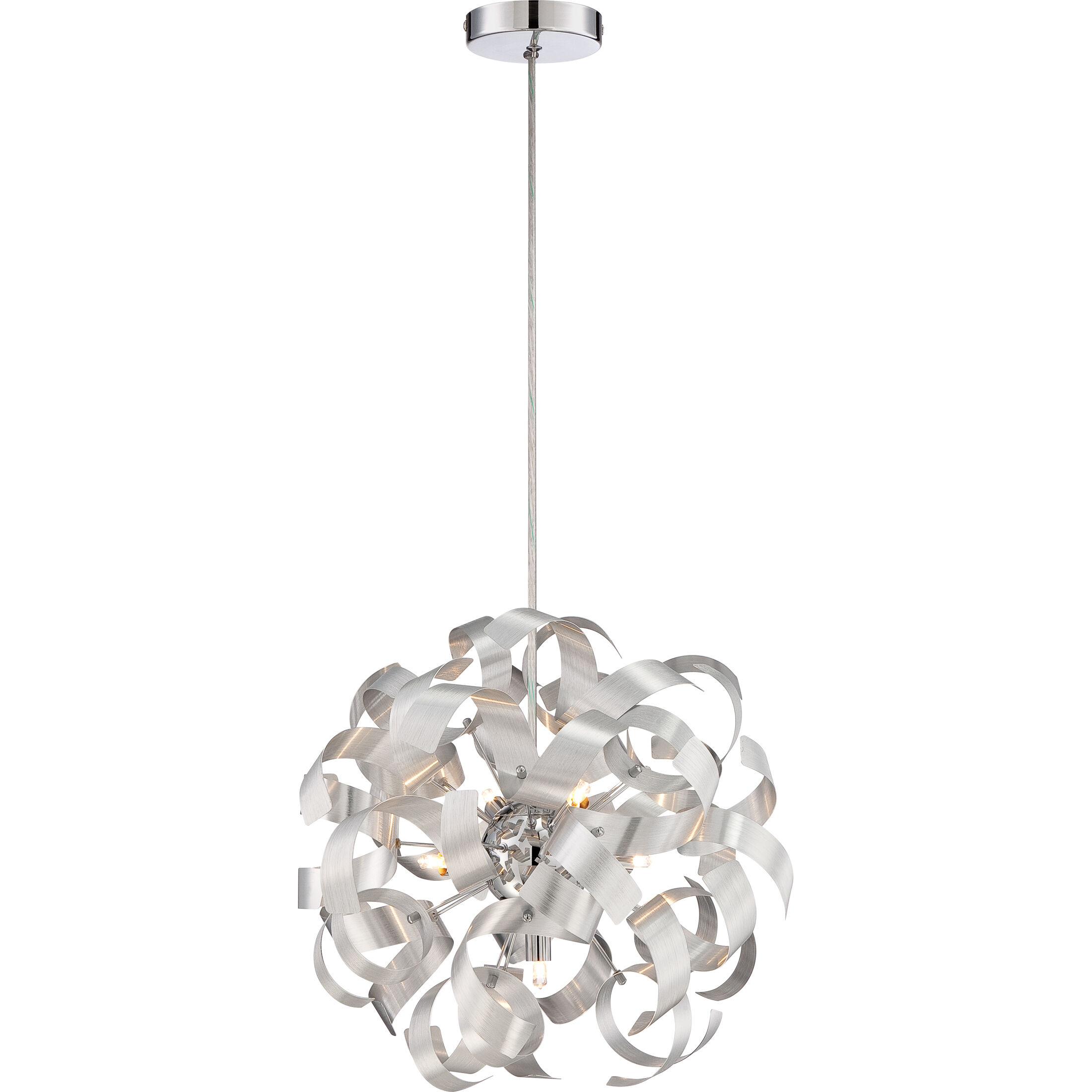 Ribbons 5 Light 17 inch Millenia Pendant Ceiling Light
