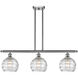 Ballston Deco Swirl 3 Light 36.00 inch Island Light