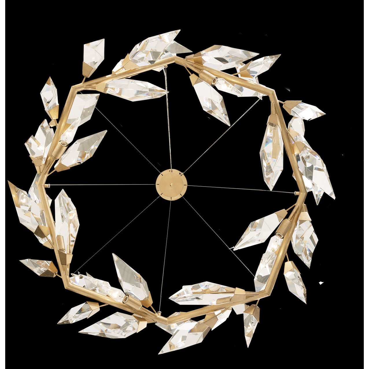 Foret Pendant Ceiling Light in Gold