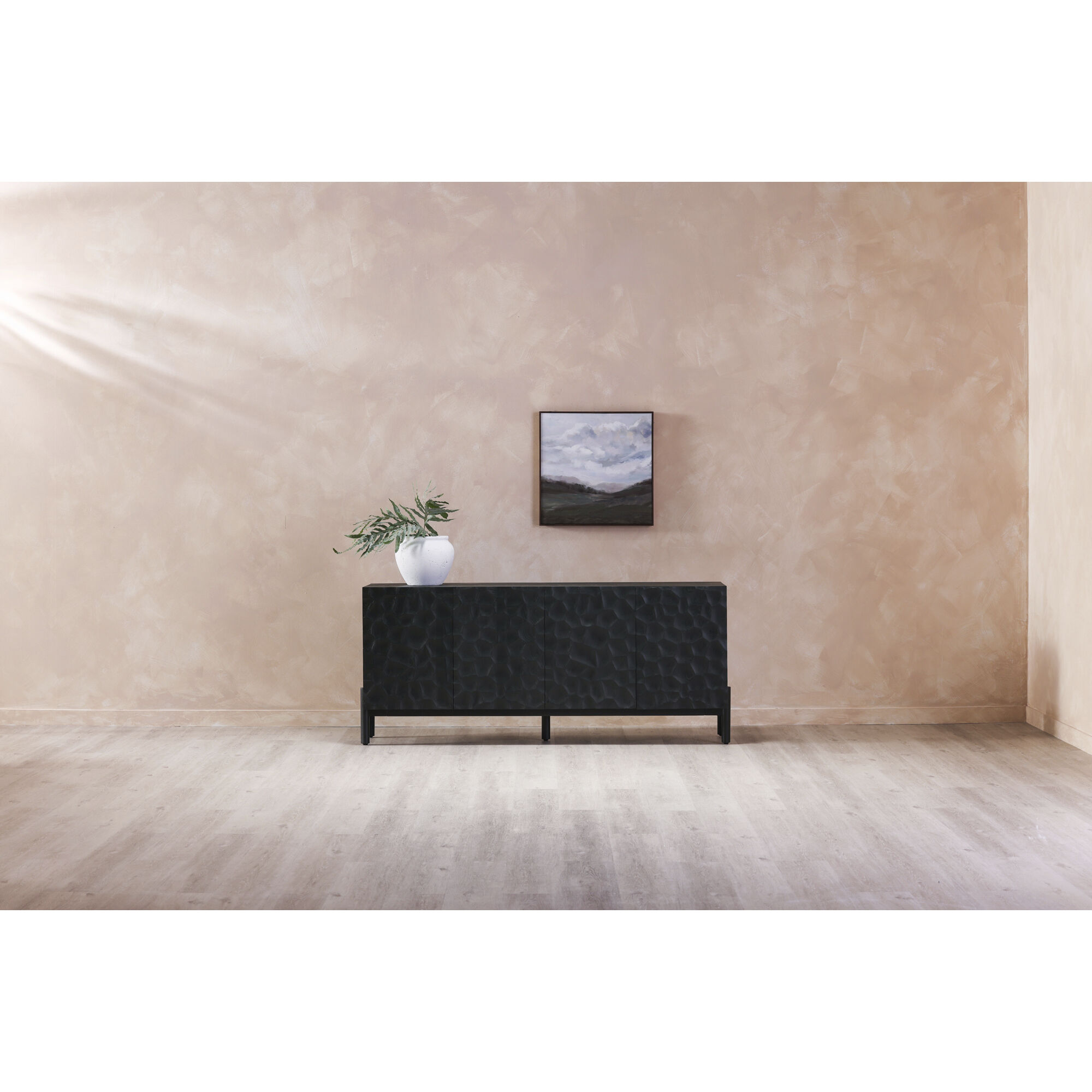 Natural Wood 24 X 24 inch Painting