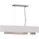 Oceanus 4 Light 42 inch Ink Pendant Ceiling Light in Flax