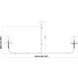 Tova 2 Light 63.75 inch Rubbed Brass Linear Chandelier Ceiling Light