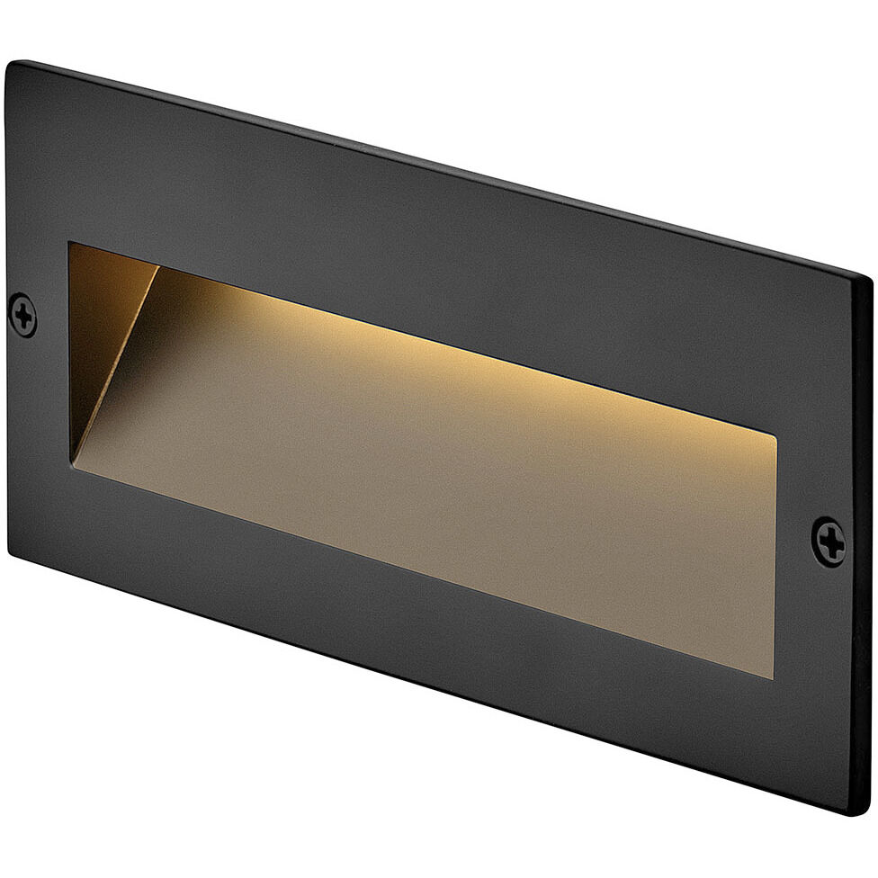 Taper 12v 2.50 watt Bronze Landscape Step Light, Horizontal