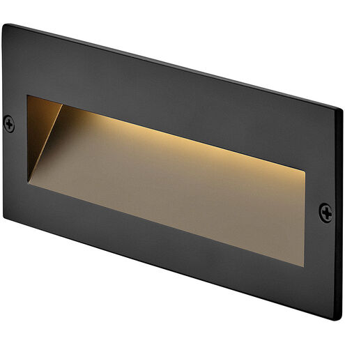 Taper 12v 2.50 watt Bronze Landscape Step Light, Horizontal