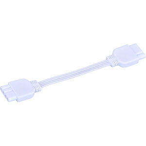 North Avenue 4 inch White Under Cabinet Linking Cord