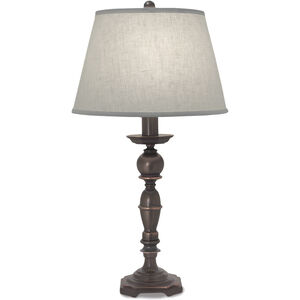 Ellie 30 inch 150 watt Oxidized Bronze Table Lamp Portable Light