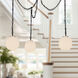 Alora Mood Cherise Multi Pendant Ceiling Light in Matte Black