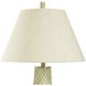 Morgana 31 inch 150 watt Gray Taupe and Brass Table Lamp Portable Light