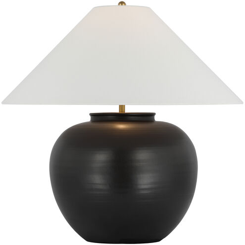 Amber Lewis Casey 24.5 inch 15.00 watt Matte Black Table Lamp Portable Light, Medium