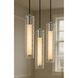 Bari 3 Light 18 inch Satin Nickel Multi Pendant Ceiling Light