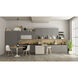 Cone LED 27 inch Brushed Nickel Linear Pendant Ceiling Light