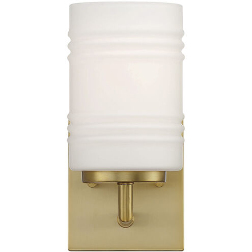 Leavenworth 1 Light 5 inch Brushed Gold Wall Sconce Wall Light