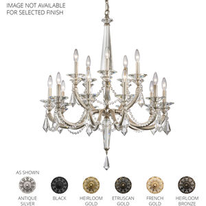 Verona 15 Light 32.5 inch Etruscan Gold Chandelier Ceiling Light, Schonbek Signature