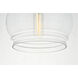 Kenna 1 Light 8 inch Chrome Pendant Ceiling Light