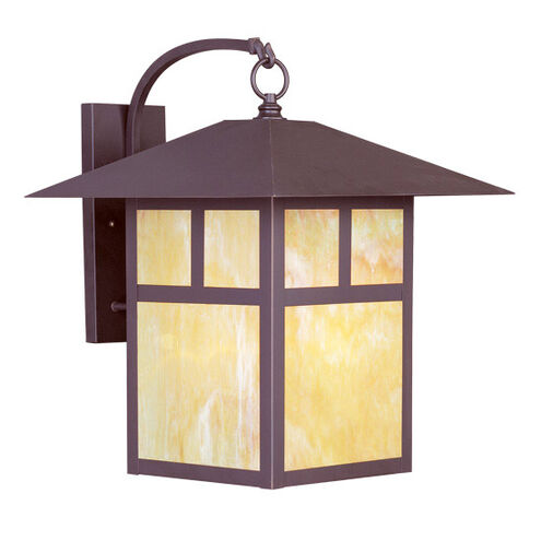 Montclair Mission 1 Light 21 inch Bronze Outdoor Wall Lantern