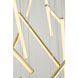 Canada LED 32 inch Brass Chandelier Ceiling Light