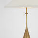 Kelly Wearstler Zealous 30 inch 15.00 watt Museum Brass Table Lamp Portable Light