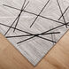 Sesia 114 X 79 inch Light Grey Rug in 6 x 9