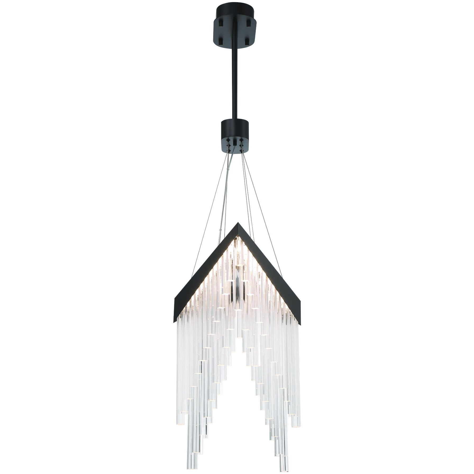 Vivien 1 Light 16 inch Black Chandelier Ceiling Light