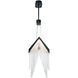 Vivien 1 Light 16 inch Black Chandelier Ceiling Light