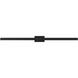 Sean Lavin Dessau 24.9 watt Nightshade Black Picture Light Wall Light, Integrated LED