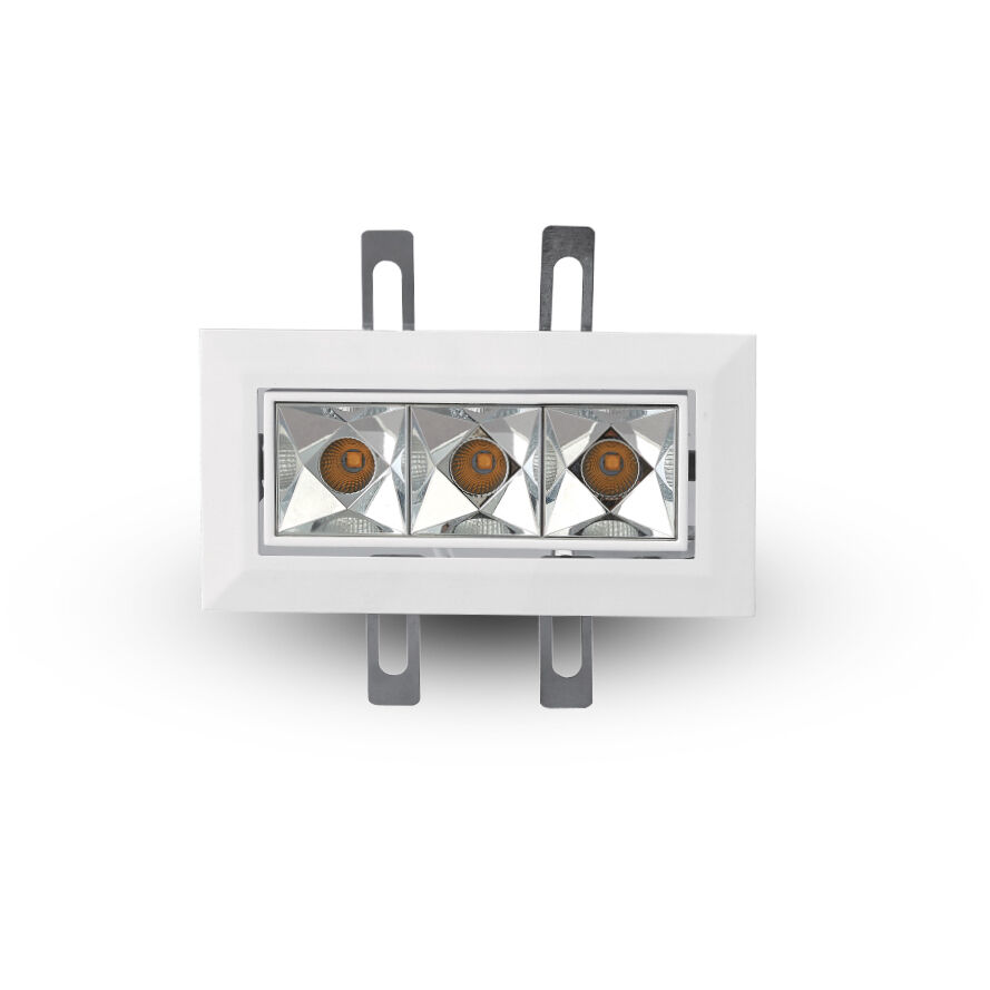 RUBIK Series White Recessed Downlight